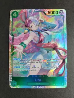 Uta OP13-023 SR Super Rare One Piece Carrying on His Will - Image 1