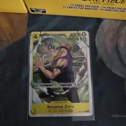 Roronoa Zoro SR OP15-113 ENGLISH ONE PIECE Card Adventure on KAMI’s Island OP15 - Image 1
