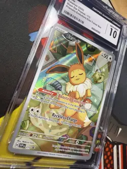 CGC 10 Eevee 173 Sv Scarlet & Violet Promo Cards Holo Promo Pokemon sleepy eevee - Image 4