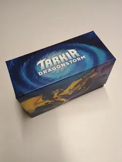 MTG Tarkir Dragonstorm Empty Bundle Storage Box Card Organizer - Image 1