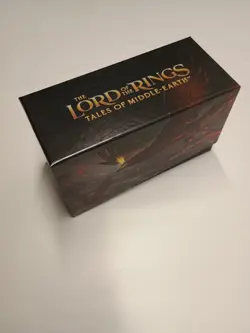 Empty MTG Fat Pack Bundle Storage Box Card Organizer Lord Of The Rings - Image 1