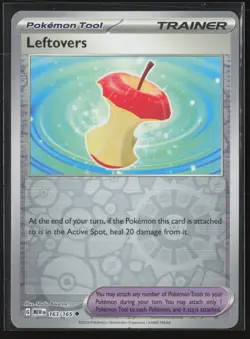 Leftovers Uncommon SV: Scarlet & Violet 151 163/165 NM Pokemon Card Reverse Holo - Image 1