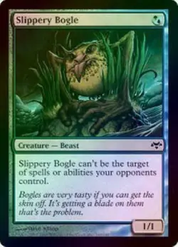 Slippery Bogle - Foil New MTG Eventide Magic LP/NM - Image 1