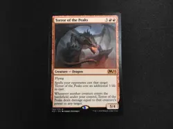Terror of the Peaks NM [Core Set 2021 M21] Mtg Magic Free Tracking! - Image 1