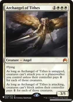 Archangel of Tithes [LIST - 4] - NM [Foil] TCG MTG - Image 1