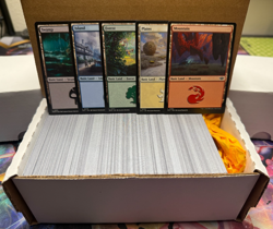 500 Basic Lands Magic The Gathering Lands - From Mixed Sets 100 Of Each Land - Image 1
