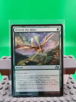 Defend the Rider Aetherdrift Foil Magic the Gathering - Image 1