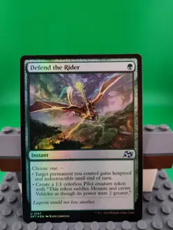 Defend the Rider Aetherdrift Foil Magic the Gathering - Image 3