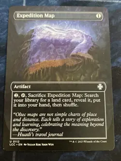 Expedition Map (Borderless) Commander: the Lost Caverns of Ixalan Regular NM-M - Image 1