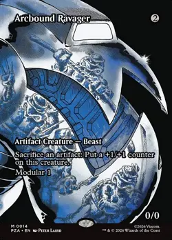 Arcbound Ravager-Teenage Mutant Ninja Turtles Source-Borderless-Foil-14-NM - Image 1