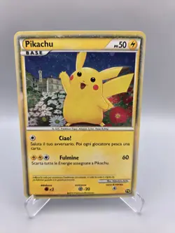 2010 Pokemon TCG Pikachu World Collection PW Holo Promo (Italian) - Image 1