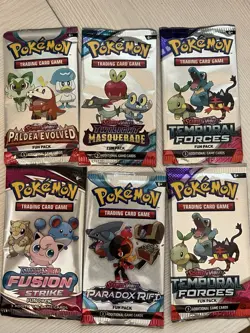 Sealed Pokemon Fun Packs (set Of 6) - Image 1