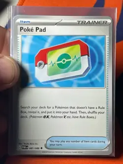 Pokemon Poke Pad 081/088 Perfect Order Common Near Mint - Image 1