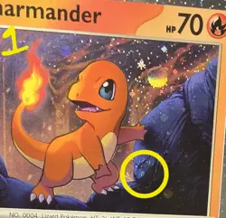 2x SWIRL Pokemon 151 Charmander Black Star Promo SVP047 Holo NM FAST SHIP A - Image 4