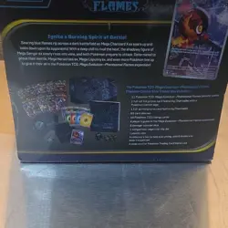 Pokemon Mega Evolution Phantasmal Flames Pokemon Center Elite Trainer Box Promo - Image 3