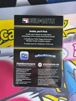 Pokemon TCG Mega Evolution Perfect Order Build and Battle Box New - Image 5