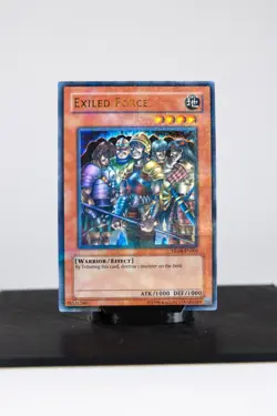 | Yugioh Exiled Force HL04-EN001 Ultra Parallel Rare Hobby League 4 NM- | - Image 1