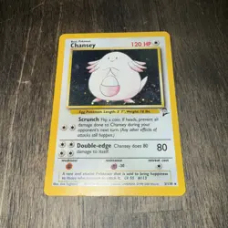 Chansey - Base Set 3/102 Holo Rare - Lightly Played - Pokemon TCG - Image 1