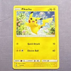 Pokemon Pikachu 19/68 - Hidden Fates - Non-Holo Card Common - Image 1