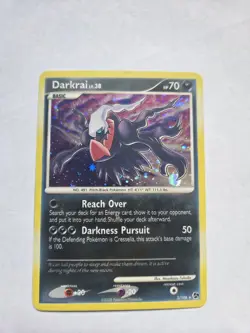 Pokemon Darkrai Holo Rare Great Encounters Card 3/106 70 HP 2008 - Image 1