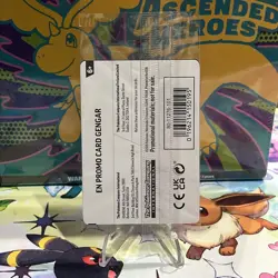 Pokemon TCG Gengar 050/088 Promo Sealed Stamped Gamestop Promo Card Sealed - Image 2