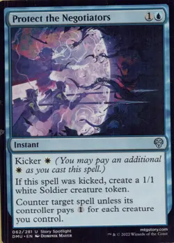 Dominaria United #62 Protect the Negotiators - Image 1