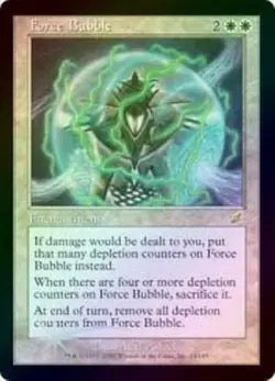 Force Bubble - Foil MTG Scourge Magic LP/NM - Image 1