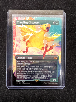 Magic The Gathering - Traveling Chocobo (Borderless) Final Fantasy Regular - Image 1