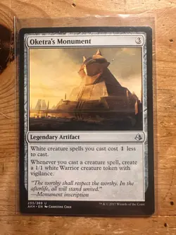 Oketra's Monument Amonkhet Regular MTG NM - Image 1