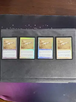 Magic MTG 4X Foil Patrol Hound EX/LP Odyssey - Image 1