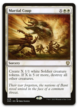 Martial Coup #79 LP Phyrexia All Will Be One ONC Magic MTG - Image 1