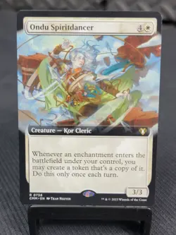 Magic The Gathering - Commander Masters - Ondu Spiritdancer - Extended Art - Image 1