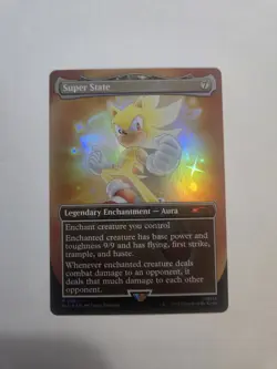 MTG - Super State - Foil - Borderless Secret Lair: Sonic Friends & Foes - NM - Image 1