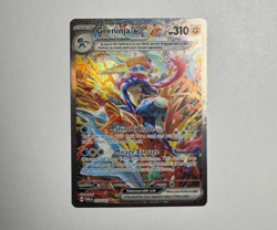 Pokemon TCG Greninja EX Twilight Masquerade Card 214/167 NM - Image 1