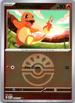 Charmander (Quick Ball) 020/217 - Pokemon ME: Ascended Heroes - NM - Image 1