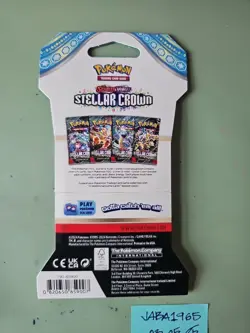 Pokemon Scarlet & Violet Stellar Crown Sleeved Booster / Lapras / Two Packs - Image 5