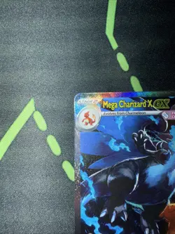 Pokemon TCG Phantasmal Flames Mega Charizard 125/094 SIR 🔥ABSOLUTELY MINT🔥 - Image 5