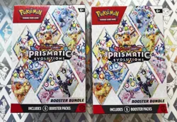 Pokemon Prismatic Evolutions Booster Bundle Lot, Factory Sealed 🔥🔮🌖 - Image 1