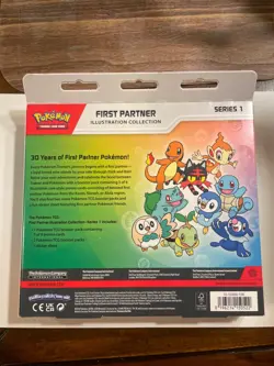 Pokemon TCG First Partner Illustration Collection Series 1 Box New Sealed - Image 2