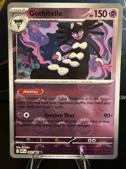 Gothitelle Poke Ball Pattern 043/086 Pokemon Pokemon White Flare Holo English - Image 1