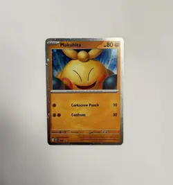 Makuhita 068 MEP Black Star Promo Mega Evolution: Perfect Order Pokemon TCG - Image 3