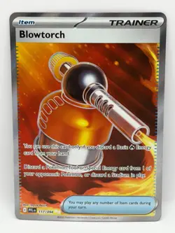 Blowtorch 117/094 Phantasmal Flames NM Ultra Rare Holo Pokemon TCG - Image 1