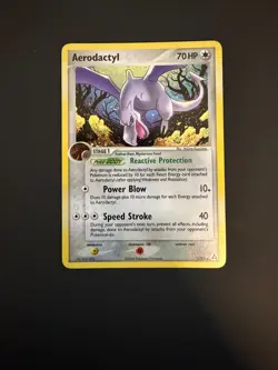 Pokemon TCG Aerodactyl 1/92 EX Legend Maker Holo Rare - Image 3