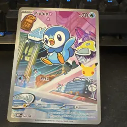 Pokemon TCG First Partner Illustration Collection Series 1 Gen 4 Sinnoh Starters - Image 5