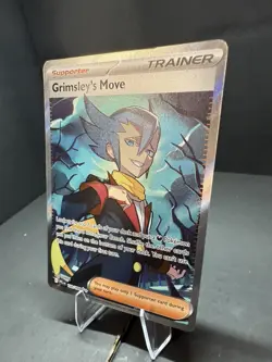 Grimsley's Move 120/094 Me02: Phantasmal Flames Holo Ultra Rare Pokemon TCG NM - Image 2