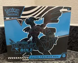 Pokemon TCG Scarlet & Violet Black Bolt Elite Trainer Box English - Image 1