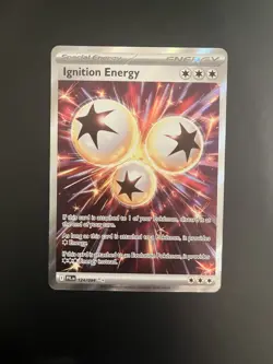 Pokemon Ignition Energy 124/094 Phantasmal Flames Ultra Rare Holo TCG - Image 1