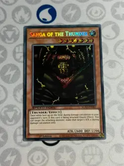 Sanga of the Thunder - SGX2-END07 - Secret Rare (NM) - Yugioh - Image 1