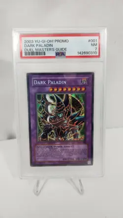 Yu-Gi-Oh! Dark Paladin DMG-001 Limited Edition Secret Rare PSA 7 - Image 1