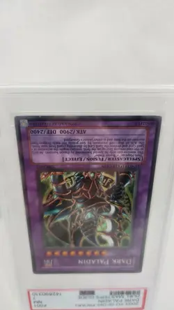 Yu-Gi-Oh! Dark Paladin DMG-001 Limited Edition Secret Rare PSA 7 - Image 4